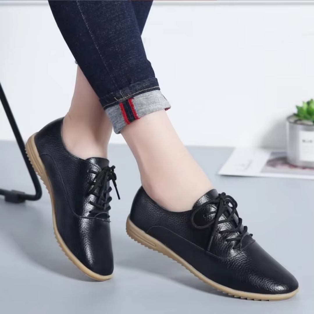 Women's casual flat shoes effortless style with support