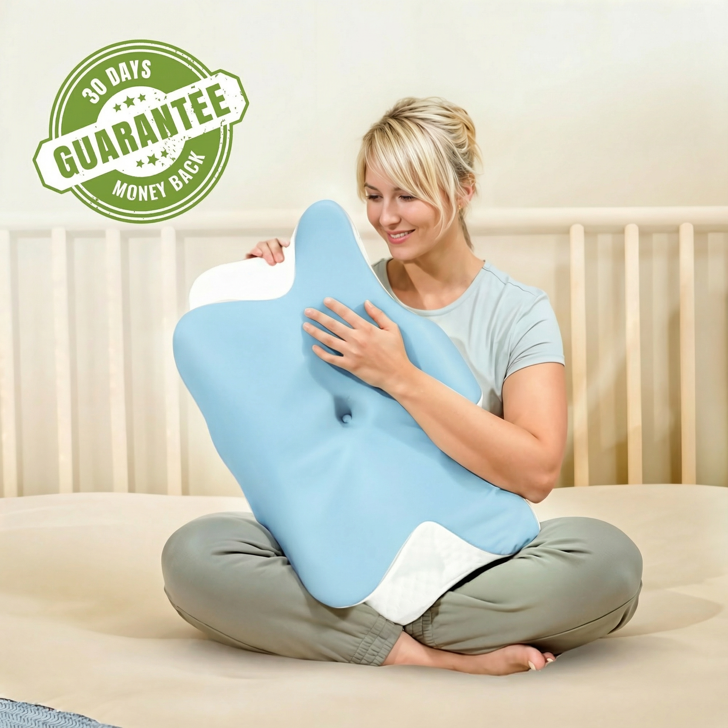 Butterfly memory foam neck pillow 2.0 upgraded design