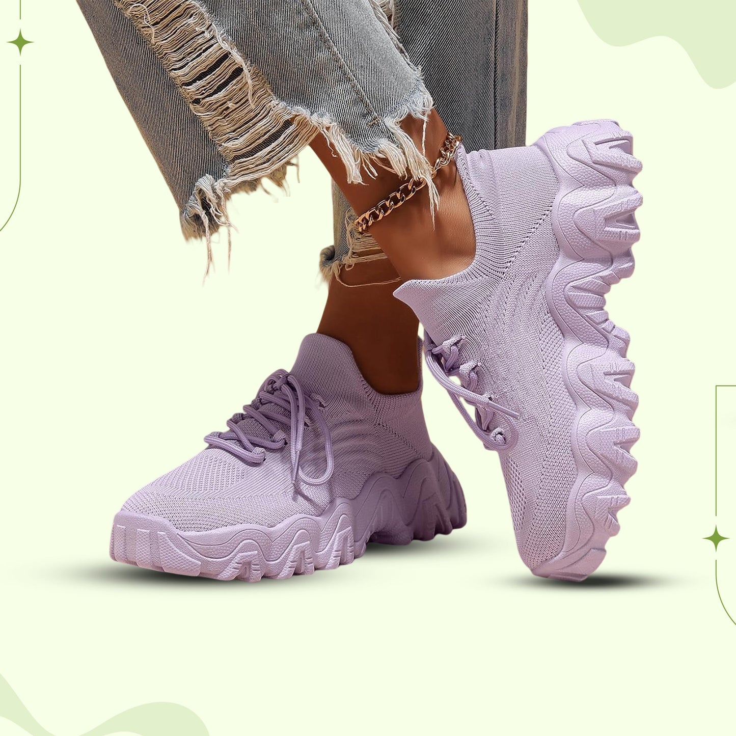 Women's all-day comfort stretch feather-soft shoes