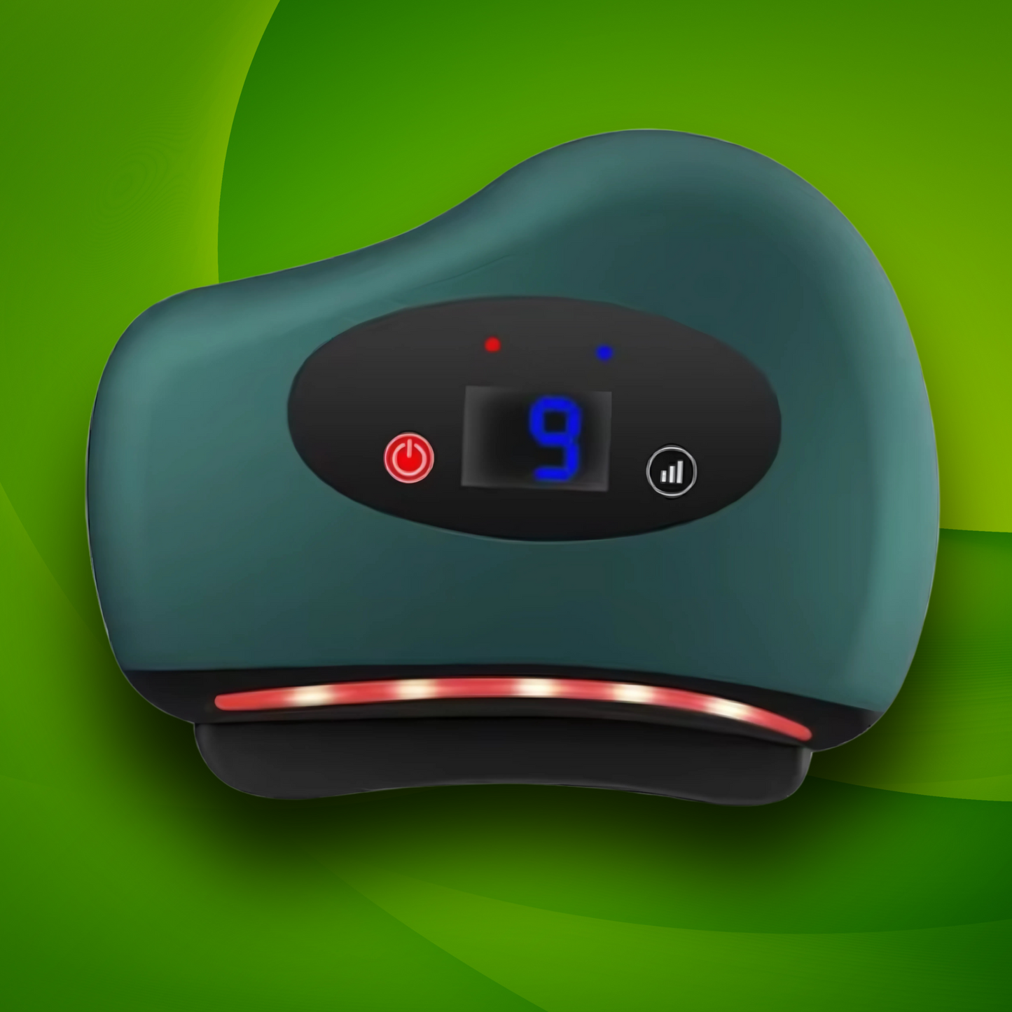 Electric heated gua sha facial massager for sculpting