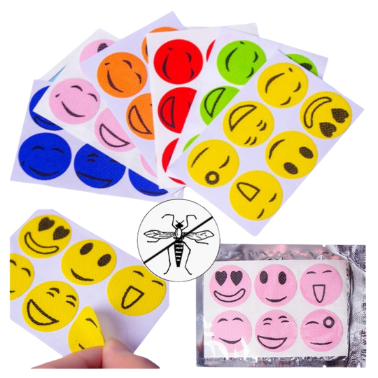 Natural citronella mosquito repellent patches stickers