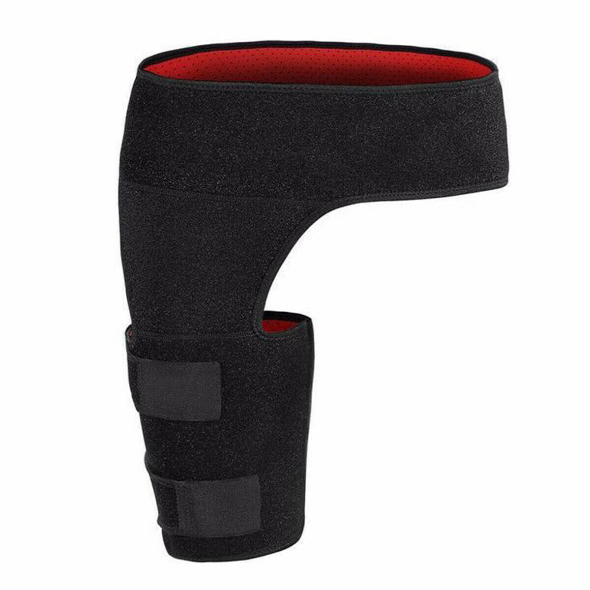 Adjustable hip wrap brace for sciatica, groin strain and hip joint support