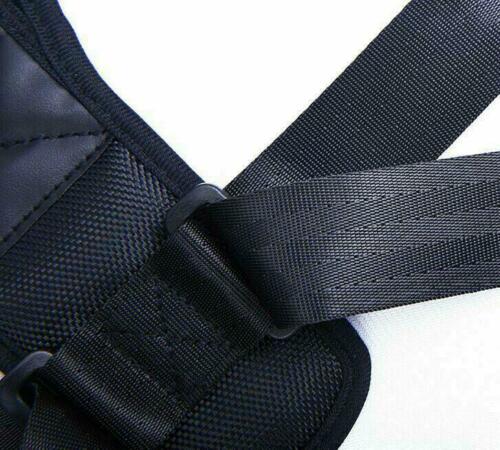 Adjustable posture corrector brace for upper back and shoulder alignment