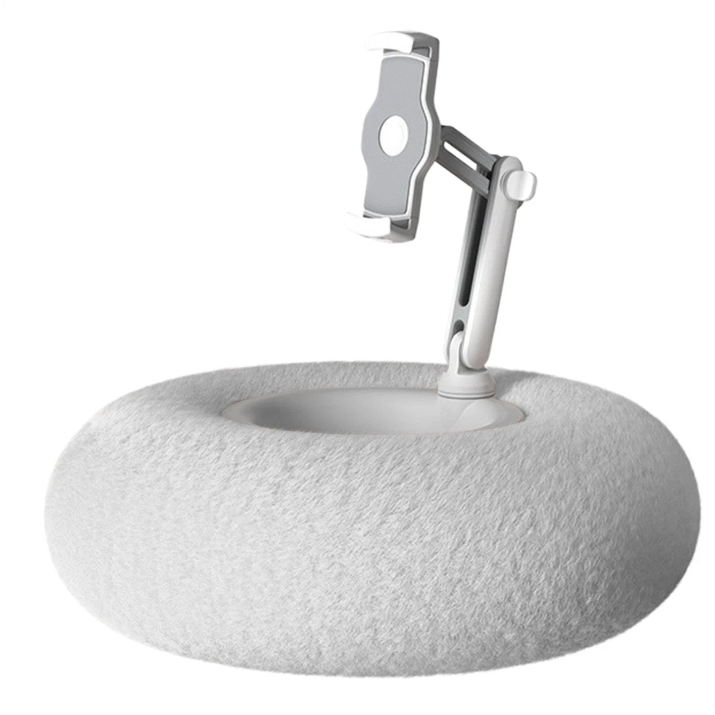 Adjustable mobile phone holder pillow hands-free cushion
