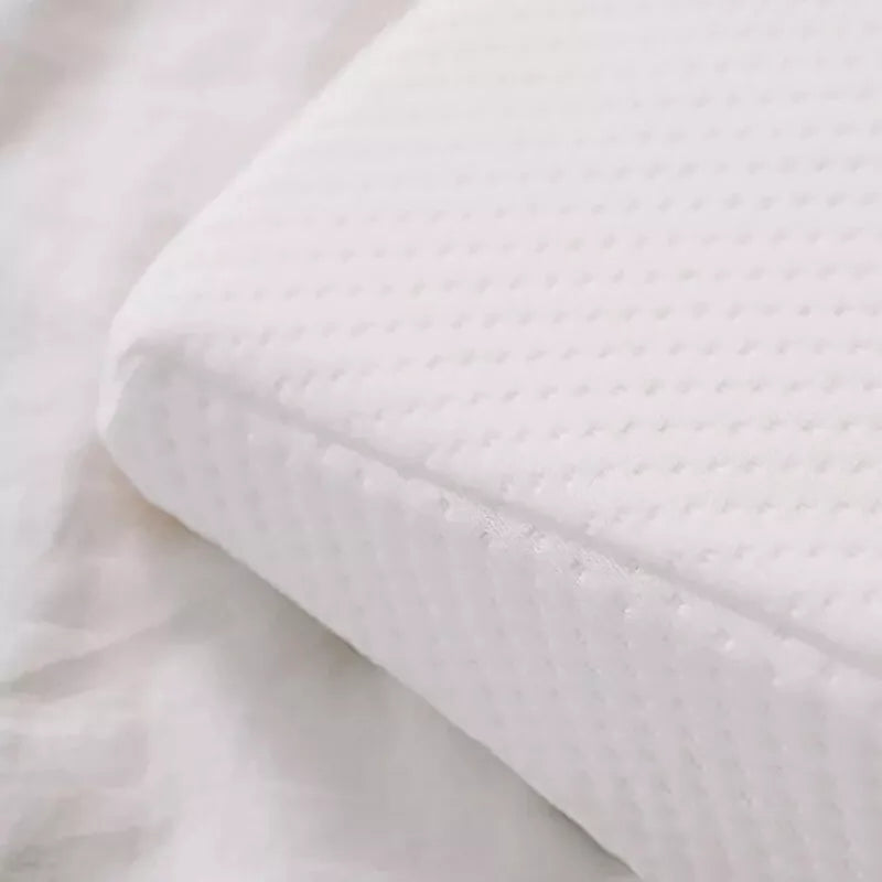 Cooling gel memory foam wedge pillow for acid reflux and back support