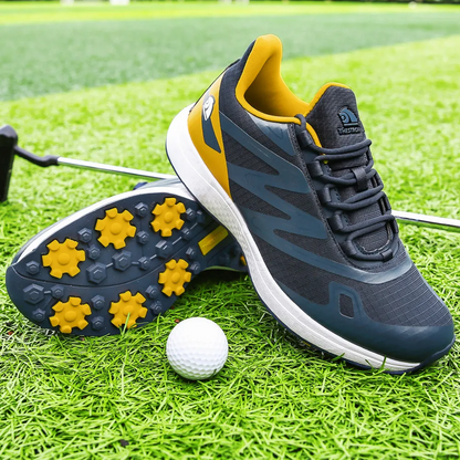 Men's golf shoes air cushion breathable upper