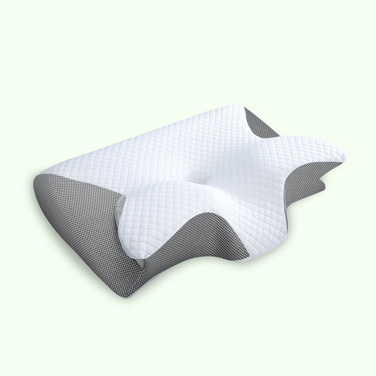 Butterfly memory foam neck pillow with armrests
