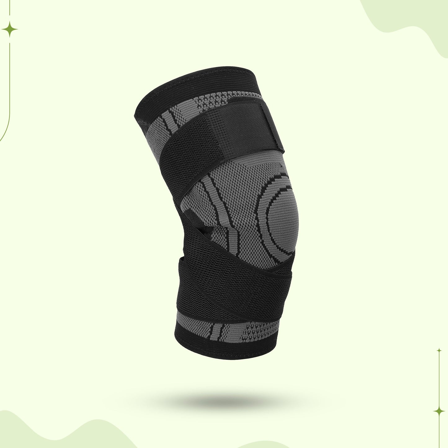 Compression knee support sleeve for men and women