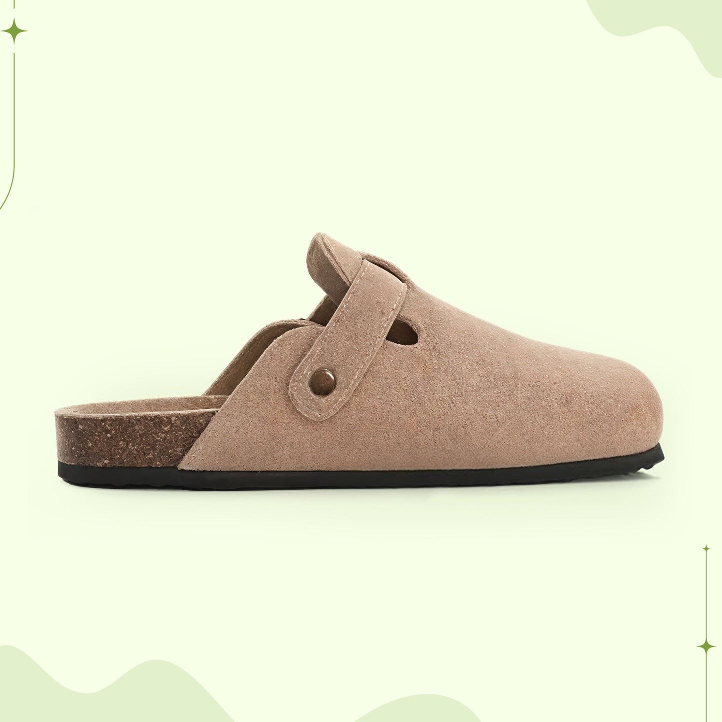 Women's classic cork clogs cork footbed all-day comfort