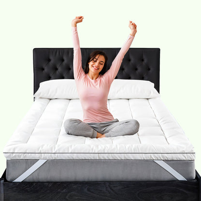Luxury top mattress topper for restful sleep