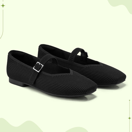 Women's cushy square-toe elegant comfort sandals