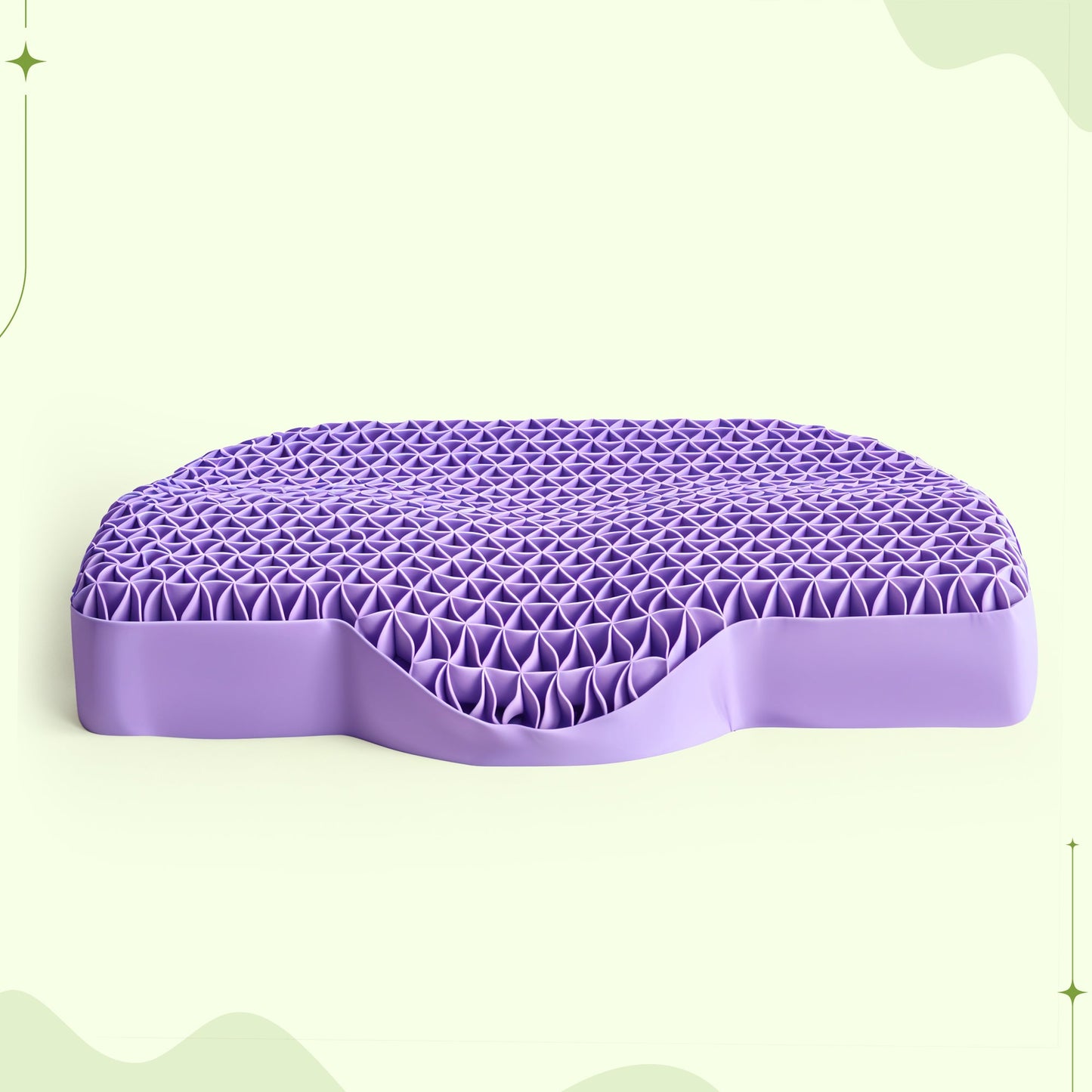 Orthopedic pectin pillow ergonomic support for sleep