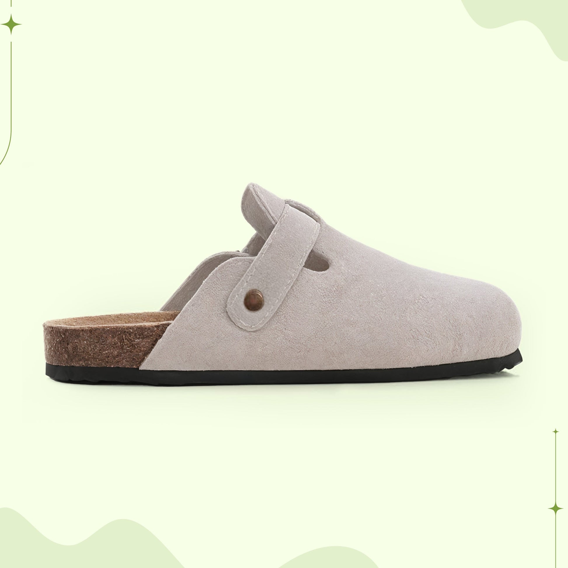 Women's classic cork clogs cork footbed all-day comfort
