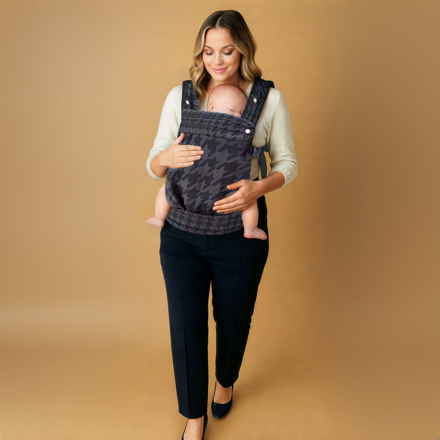 Classic ergonomic baby carrier for newborn to toddler