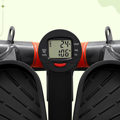 Aerobic twist stepper compact cardio trainer