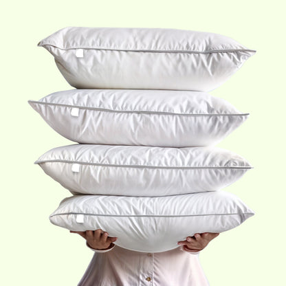 Luxury hotel bed down alternative cooling pillow