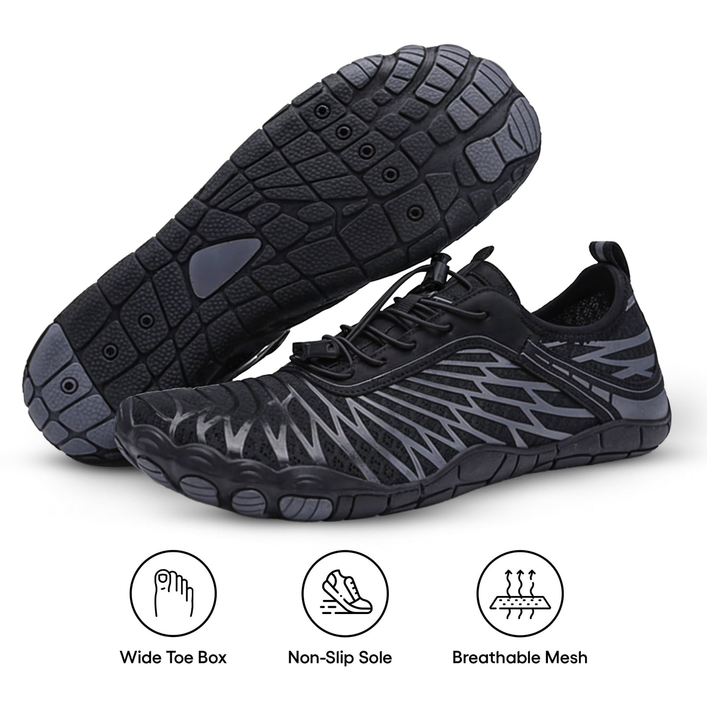 Non-slip unisex barefoot shoes for healthy feet