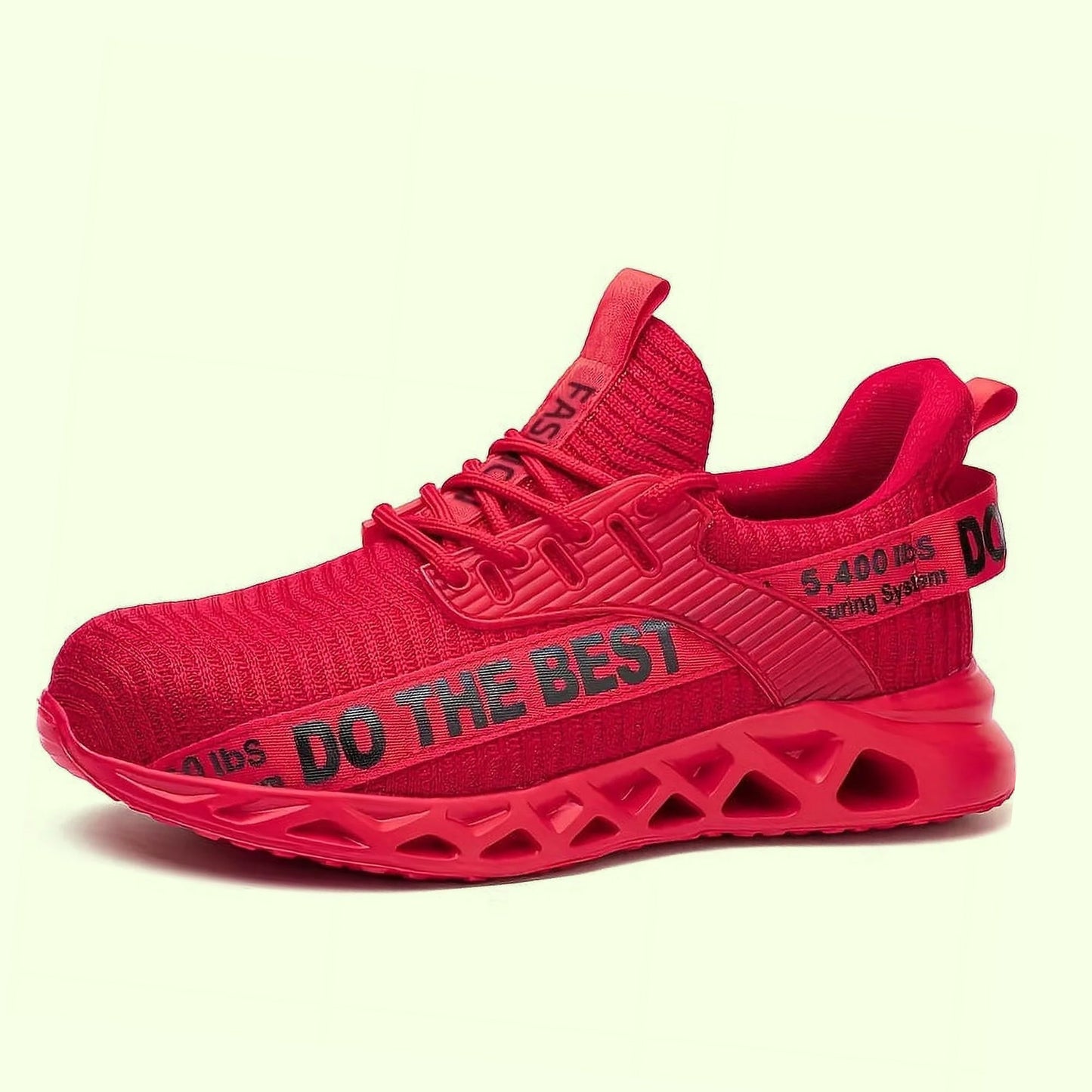 Ultra-light breathable steel toe anti-slip work shoes