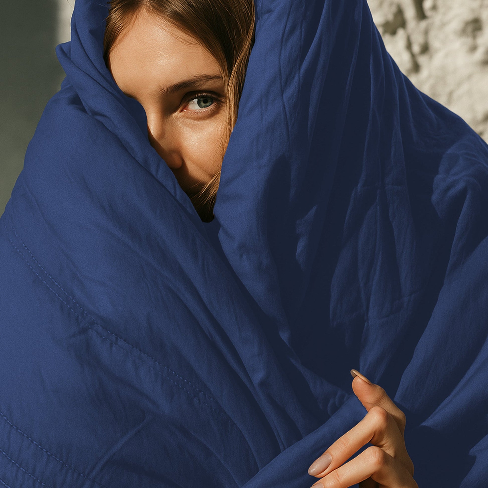 Ice cooling calming blanket sensory