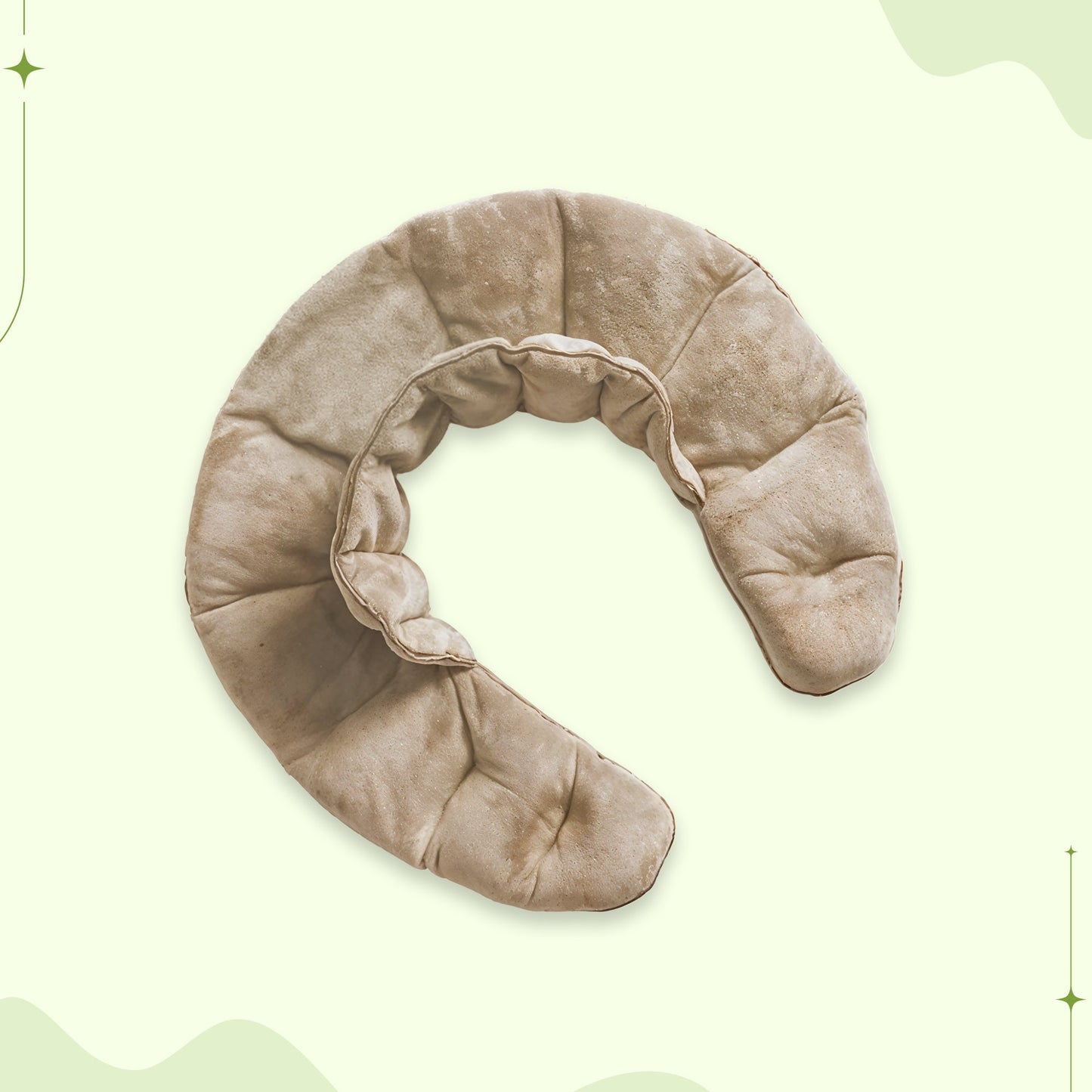 Weighted hot cold neck and shoulder wrap herbal aromatherapy
