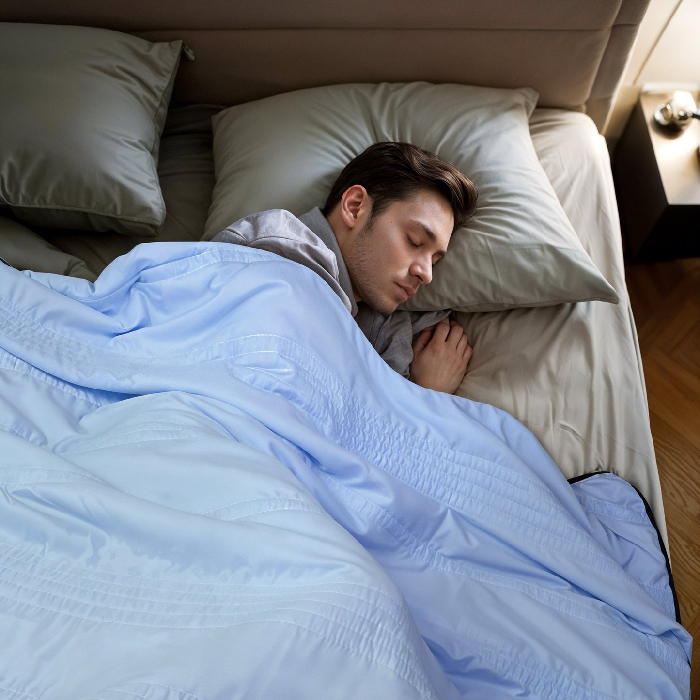 Ice cooling calming blanket sensory