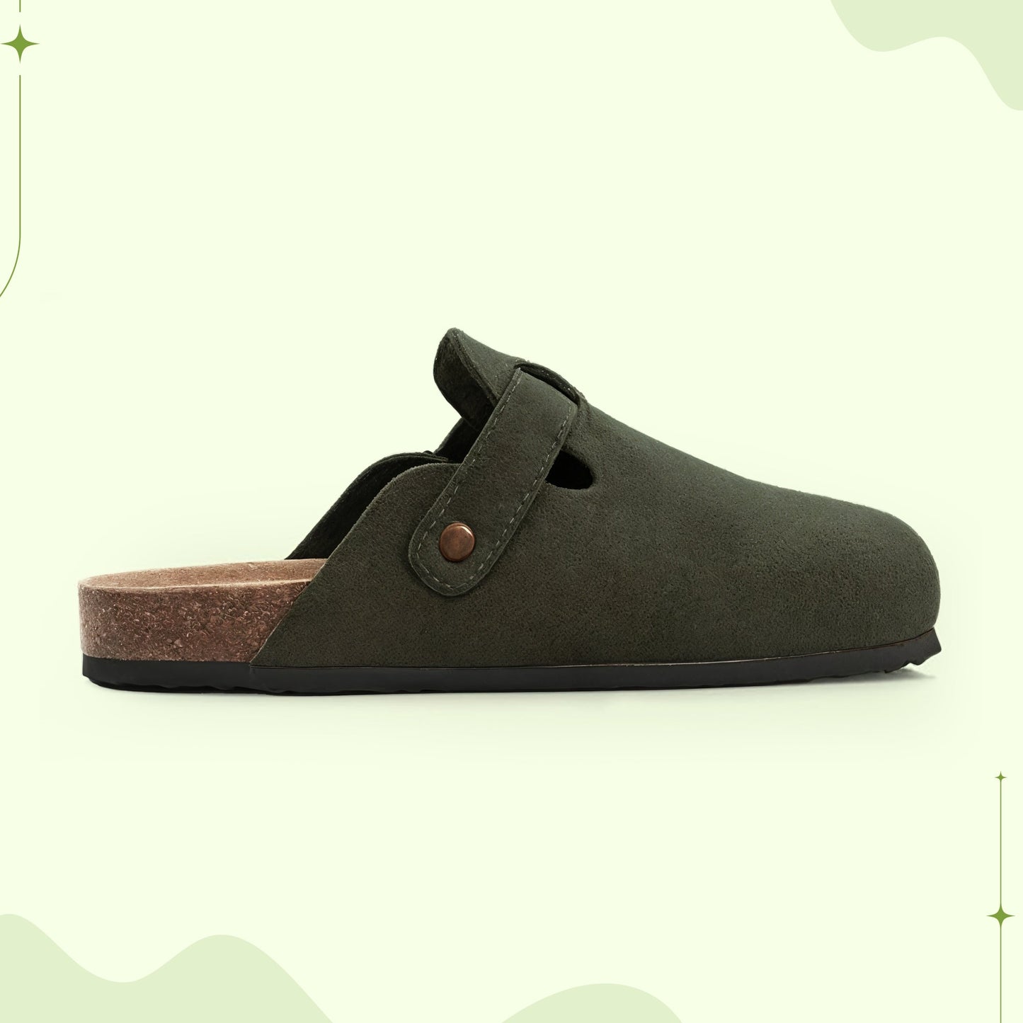 Women's classic cork clogs cork footbed all-day comfort