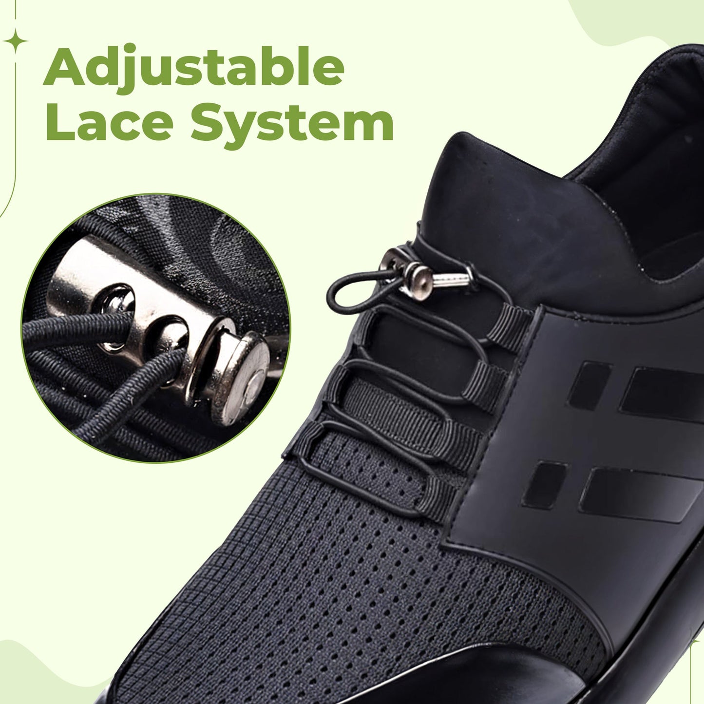 Men's orthopedic comfort dress shoes polished class