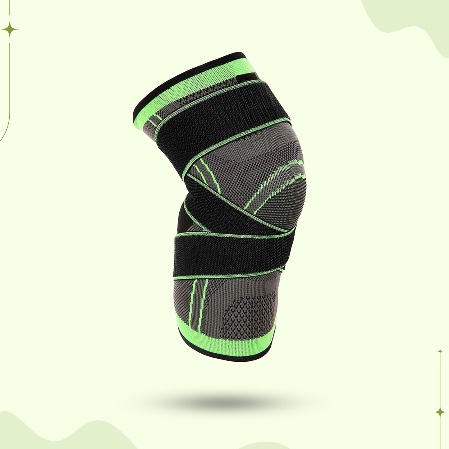 Compression knee support sleeve for men and women
