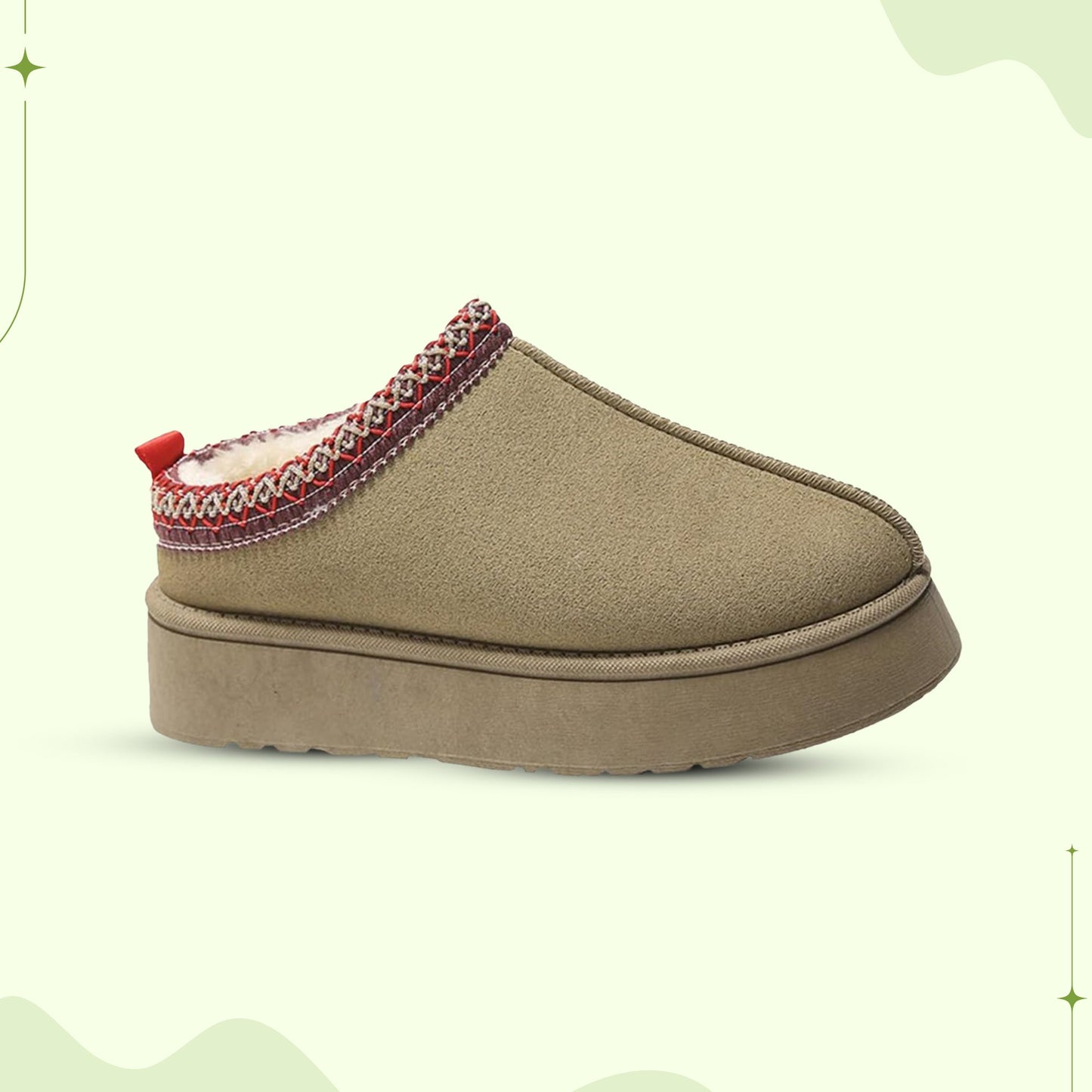 Cozy memory foam women's slippers indoor outdoor