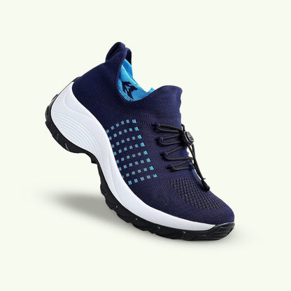 Women's stretch comfort shoes all-day walking relief