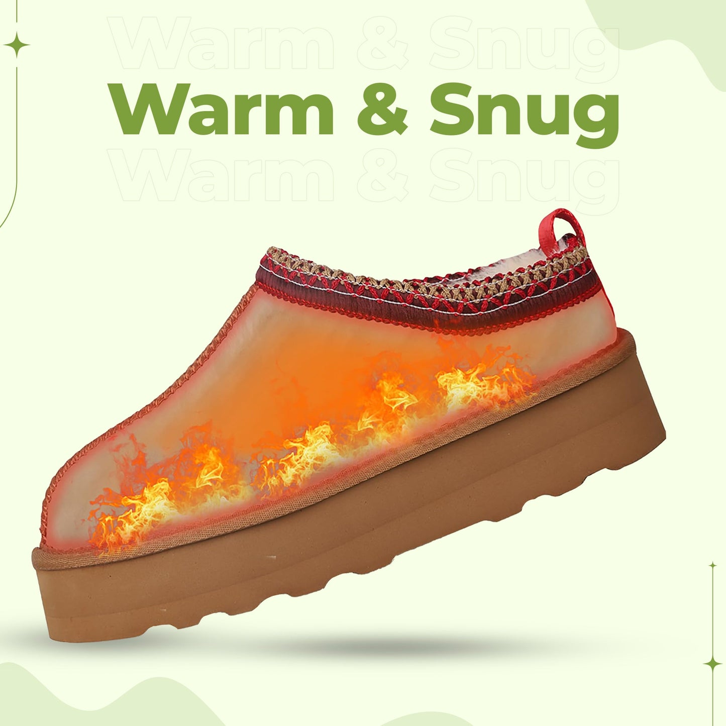 Cozy memory foam women's slippers indoor outdoor