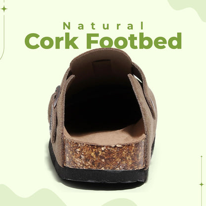 Women's classic cork clogs cork footbed all-day comfort