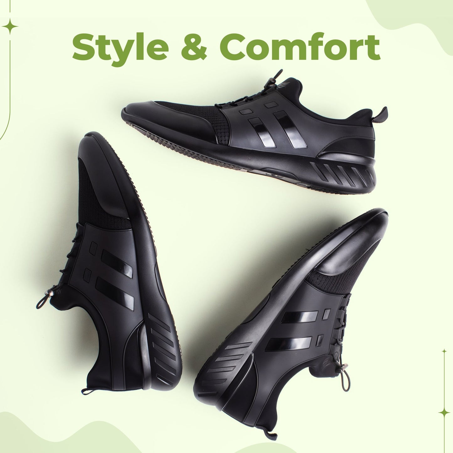 Men's orthopedic comfort dress shoes polished class