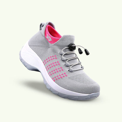 Women's stretch comfort shoes all-day walking relief