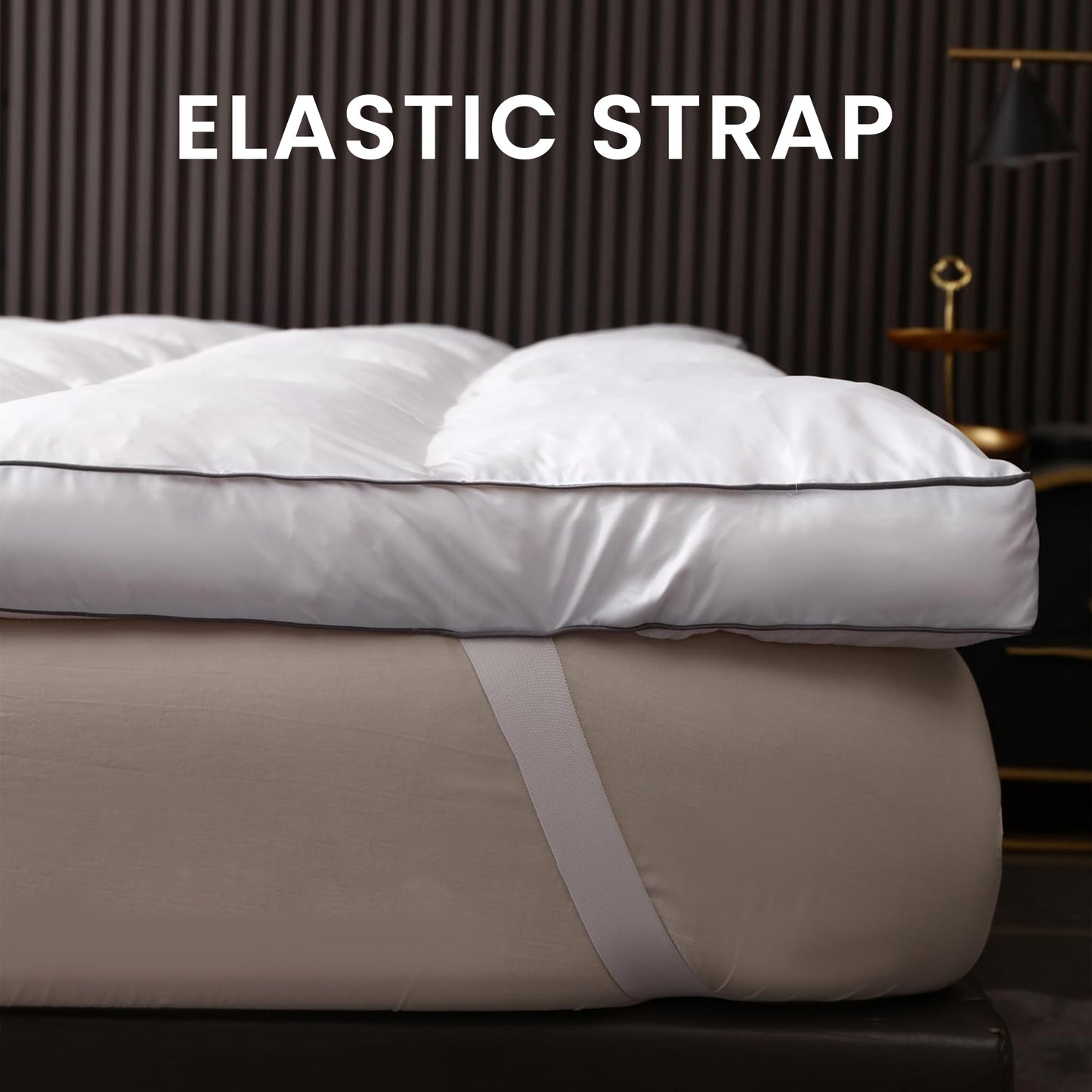 Luxury top mattress topper for restful sleep