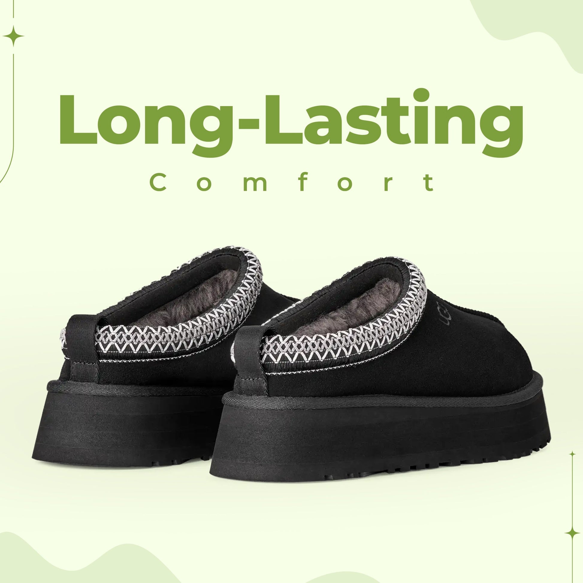 Cozy memory foam women's slippers indoor outdoor