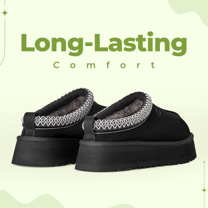 Cozy memory foam women's slippers indoor outdoor