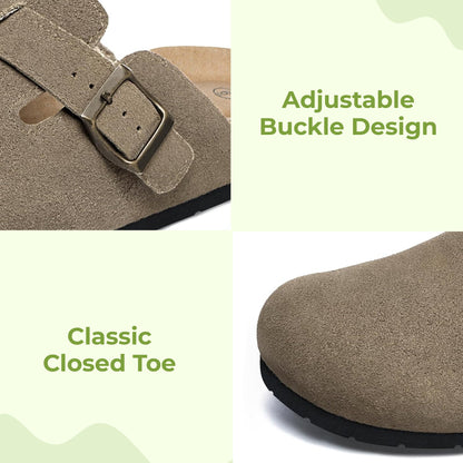 Women's classic cork clogs cork footbed all-day comfort