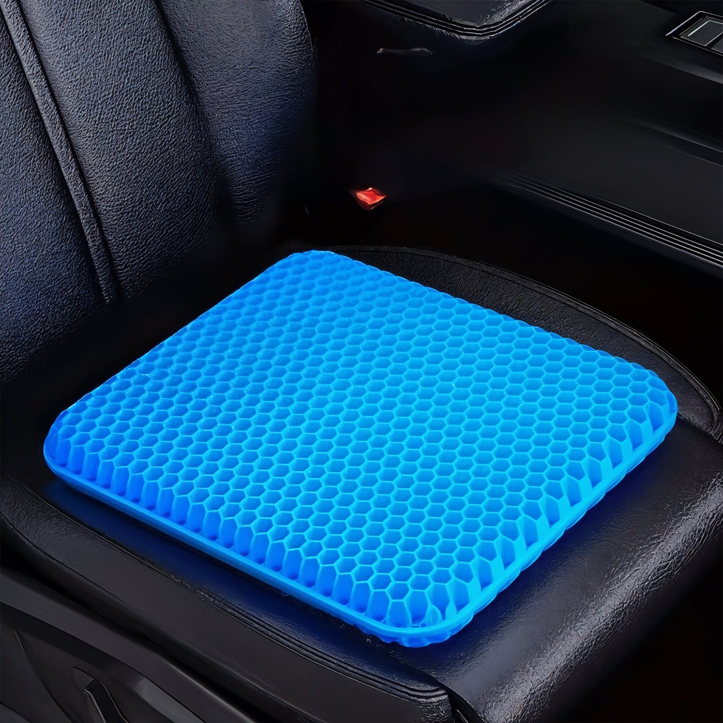 Honeycomb gel seat cushion for office and car