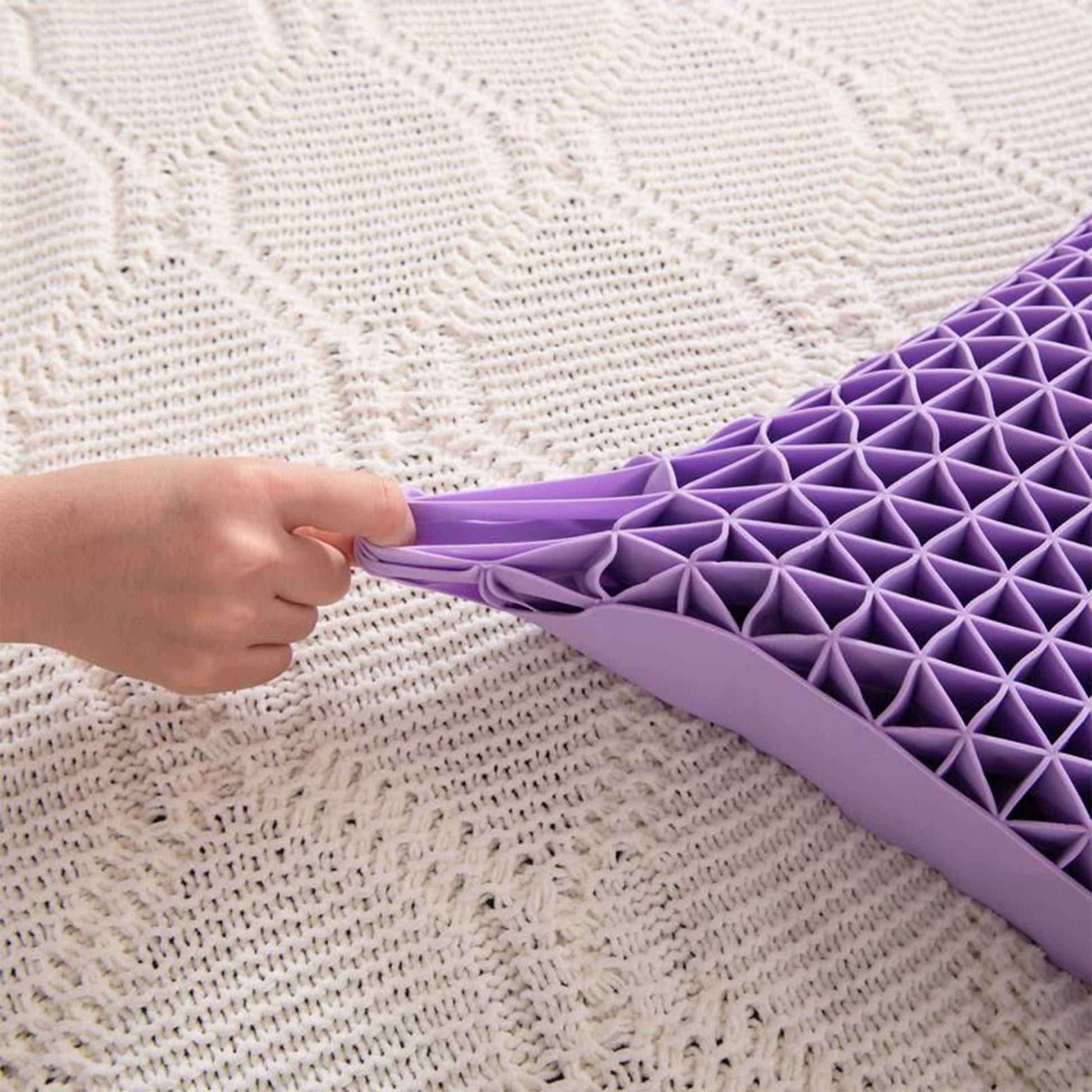 Orthopedic pectin pillow ergonomic support for sleep