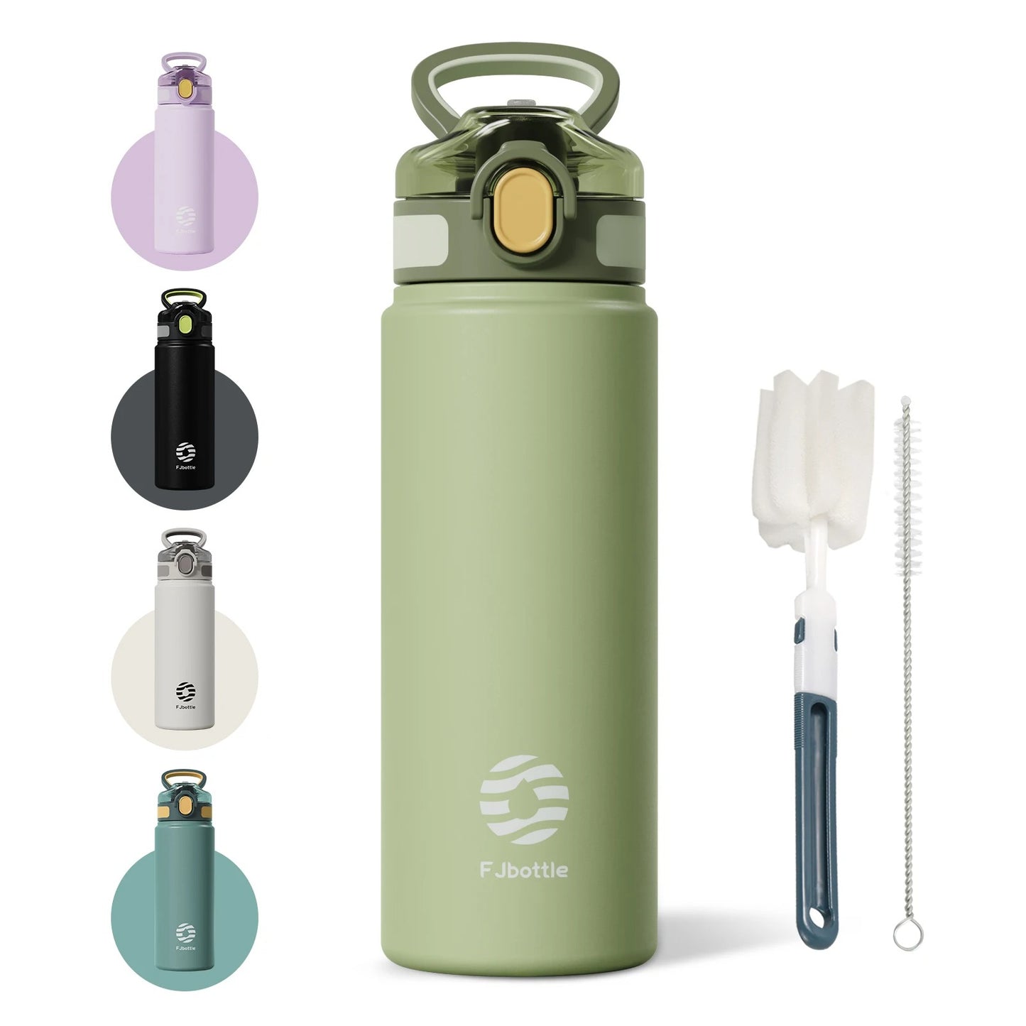 Anti-reflux slow-sip water bottle for GERD