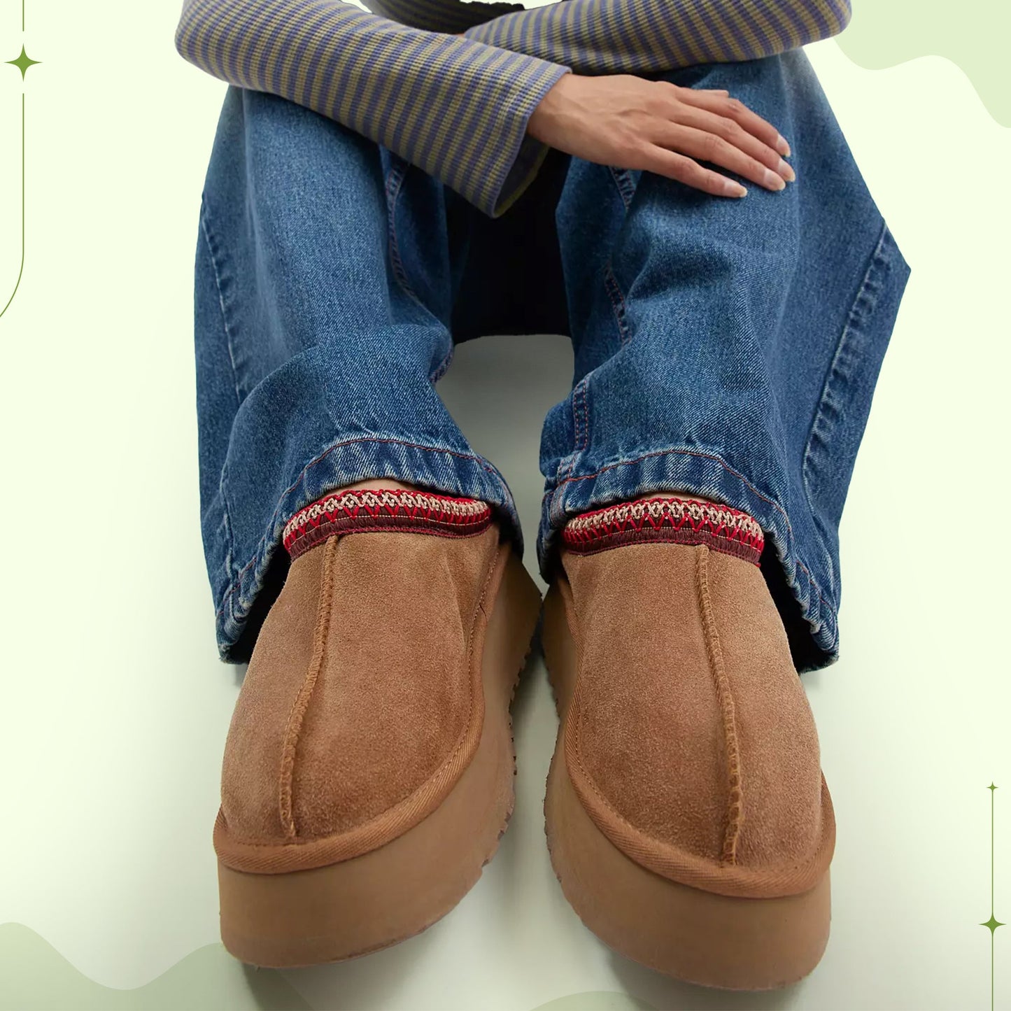 Cozy memory foam women's slippers indoor outdoor