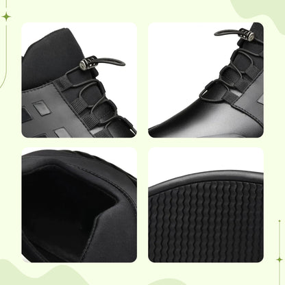 Men's orthopedic comfort dress shoes polished class