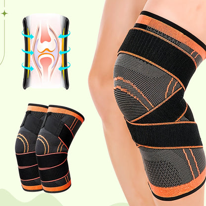 Compression knee support sleeve for men and women