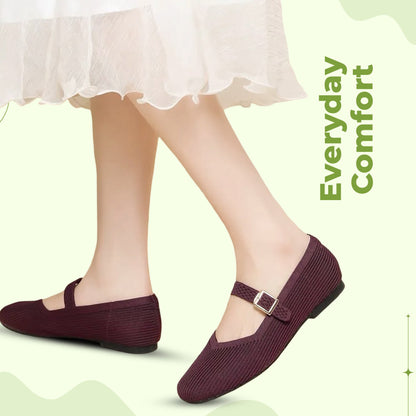 Women's cushy square-toe elegant comfort sandals