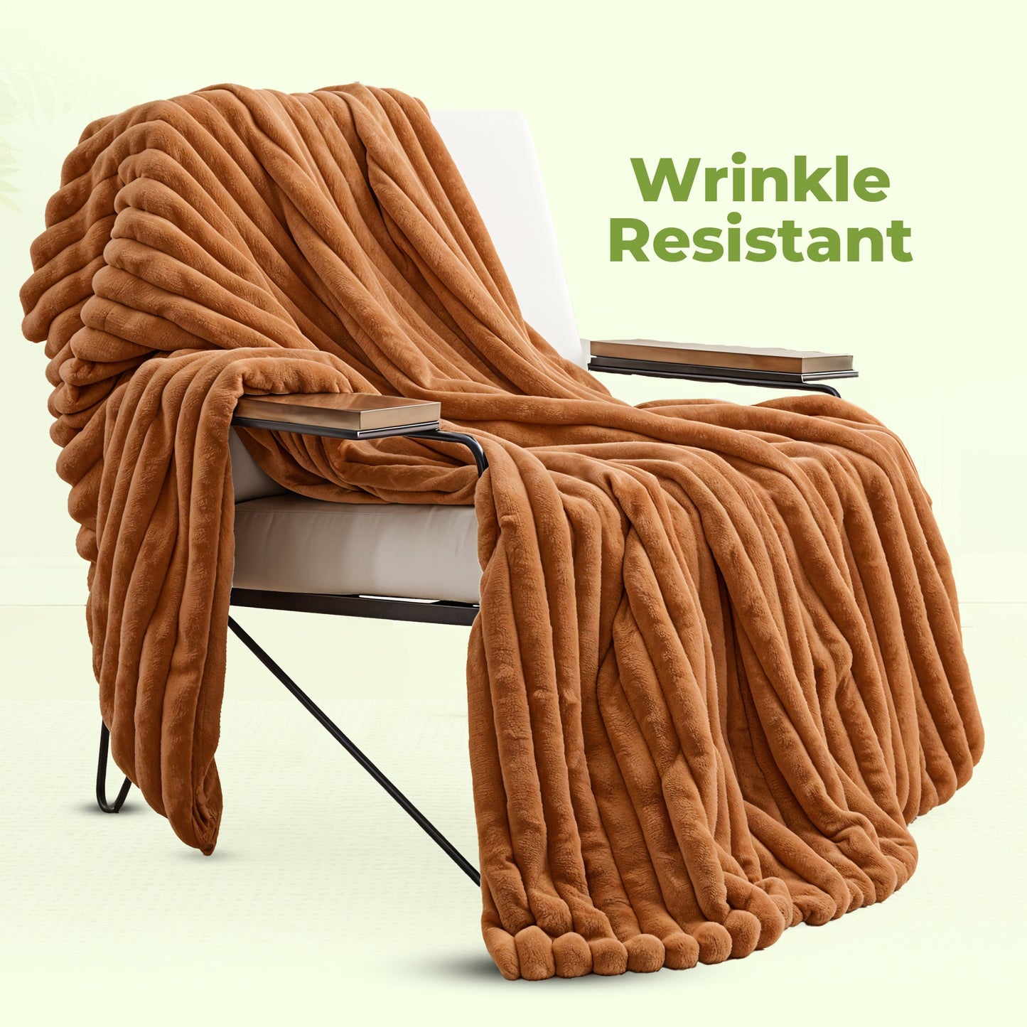 Bedding fleece fluffy soft blanket throw
