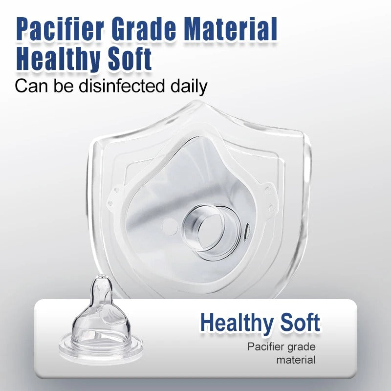 Portable ultrasonic nebulizer asthma and allergy device