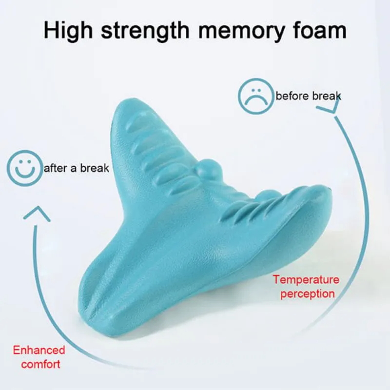 Cervical neck relaxing stretcher decompression tool