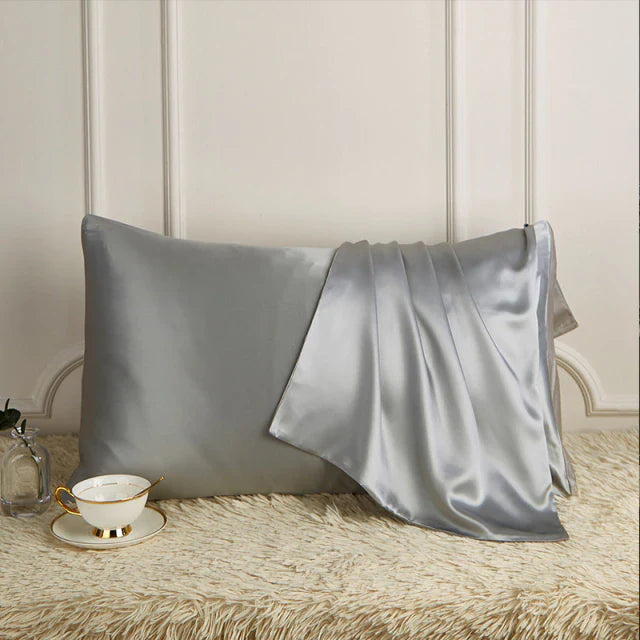 Premium mulberry silk pillowcase for hair and skin