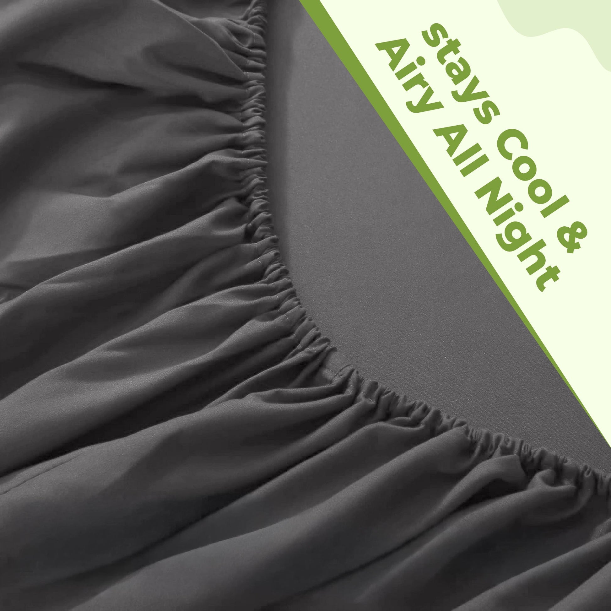 Luxury cotton sheet set breathable soft silky